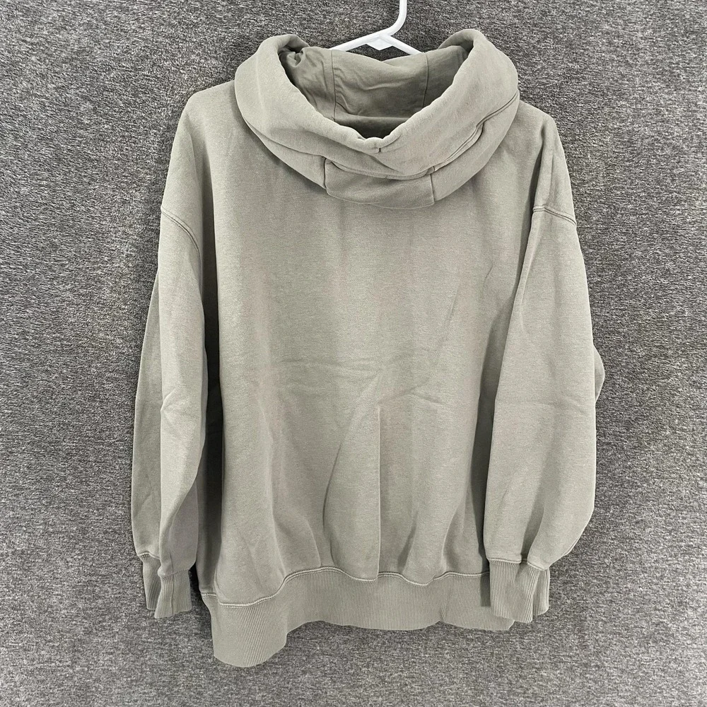 Nike Hoodie Mens Medium Green Fleece Pullover Small Swoosh Sweatshirt DQ5860-320